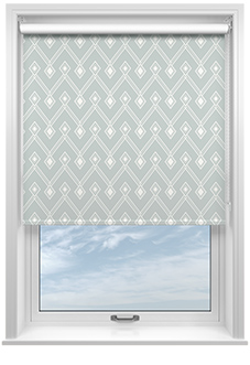 Roaring 20s, Chalk Green - Roller Blind